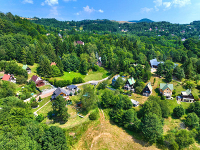 Stavebný pozemok s projektom 580m2 Richňava Banská Štiavnica